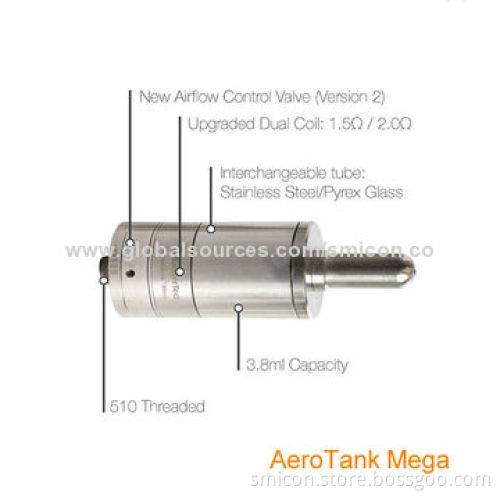 3.8mL Kanger AeroTank Mega with New Airflow Control Valve Version 2